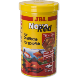 JBL NovoRed - Основной корм в форме хлопьев для золотых рыбок, 1000 мл (190 г)