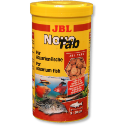 JBL NovoTab - Осн. корм для пресноводных аквариумных рыб, таблетки, 1 л (620 г)