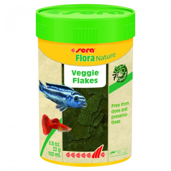 Корм для рыб Sera Flora Nature 100мл