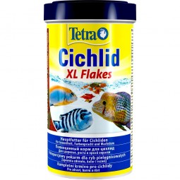 Корм для рыб Tetra Cichlid XL Flakes 500мл крупные хлопья