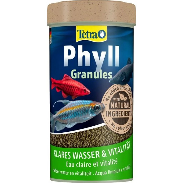 Корм для рыб Tetra Phyll Granules 250мл гранулы растительные