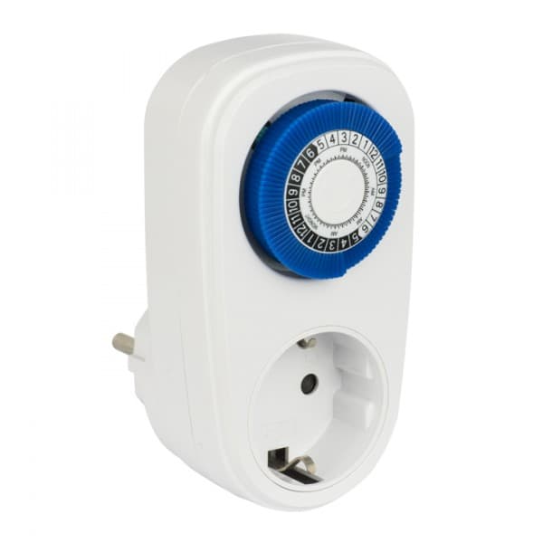 Механический таймер SMT-48p 16A суточный EKF PROxima Механический таймер SMT-48p 16A суточный EKF PROxima