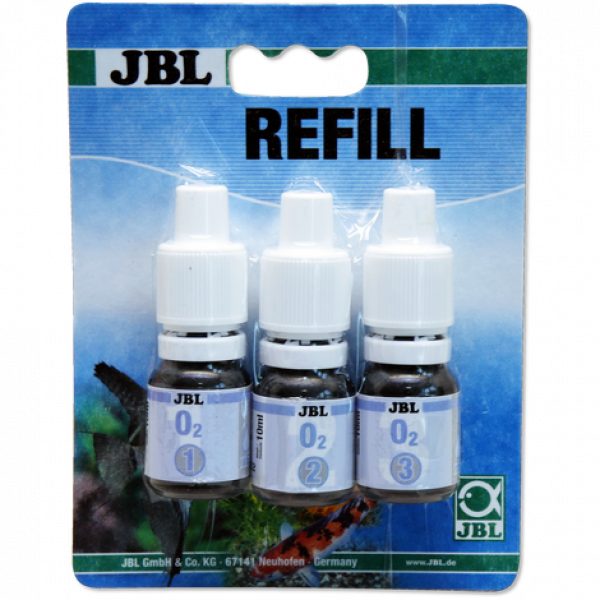 JBL O2 Refill New Formula - Доп. реагенты д/экспресс-теста JBL O2 Test New Formula