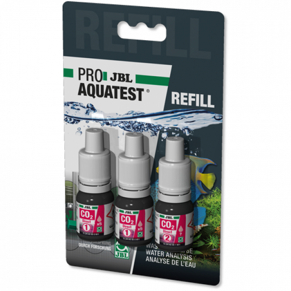 JBL ProAquaTest CO2 Direct Refill - Доп. реагенты д/экспресс-теста CO2 Direct