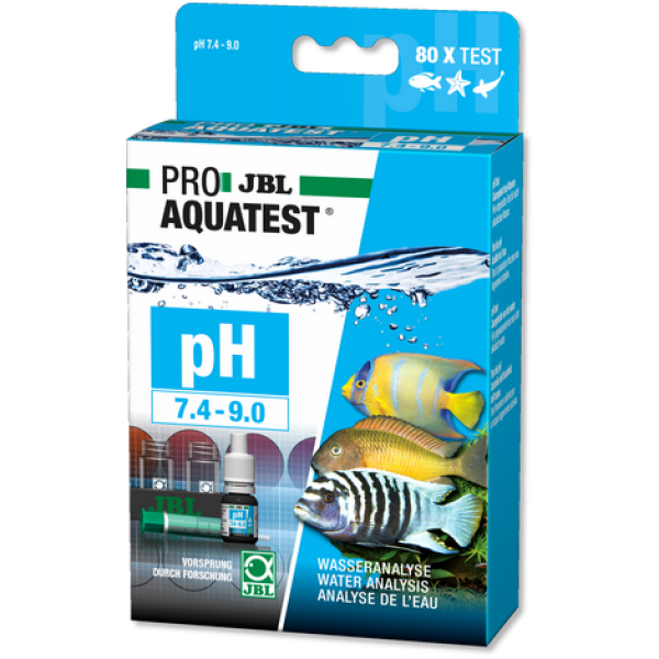 JBL ProAquaTest pH 7.4-9 - Экспресс-тест рН в пресной и морской воде в диап 7,4-9 ед