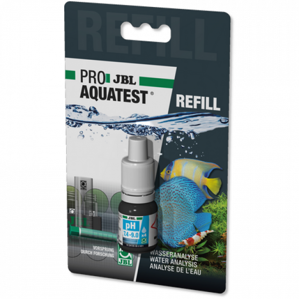 JBL ProAquaTest pH 7.4-9 Refill - Дополнительный реагент для экспресс-теста pH 7,4-9 JBL ProAquaTest pH 7.4-9 Refill - Дополнительный реагент для экспресс-теста pH 7,4-9