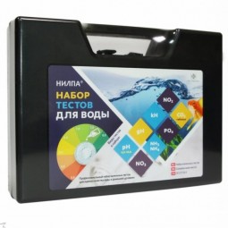 Набор тестов для воды НИЛПА (8 тестов pH, GH, KH, NO2, NO3, NH3/NH4, PO4, CO2)