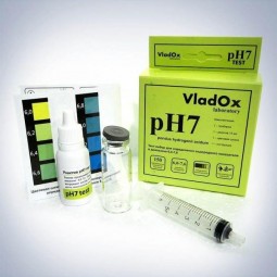 VladOx pH7 - профессиональный набор для измерения водородного показателя в диапазоне 6,0 - 7,6