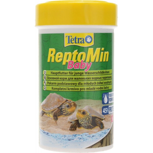 Корм для молодых черепах Tetra ReptoMin Baby 100мл