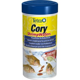 Корм для донных рыб Tetra Cory Shrimp Wafers 100мл двухцветные пластинки