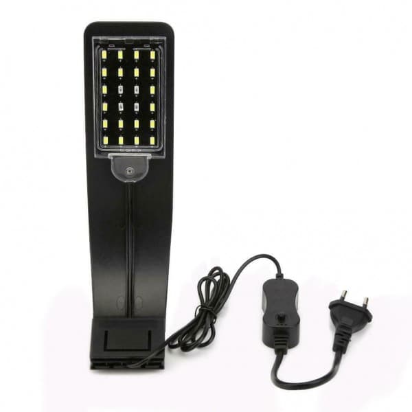 Ультратонкий светодиодный светильник 10W ( X5, черый корпус, белый синий свет)