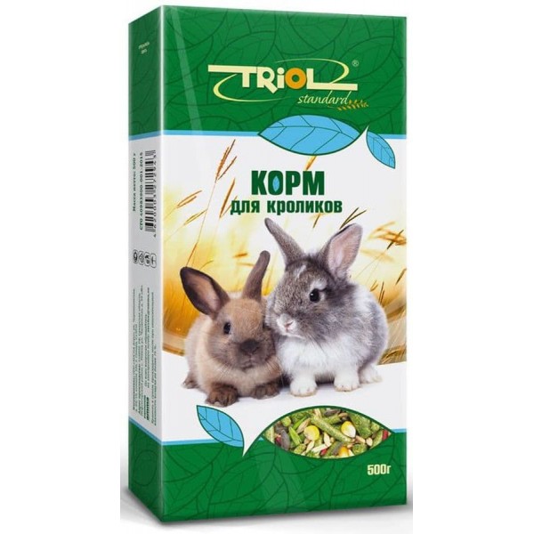 Корм Тriol Standard для кроликов, 500г, Triol