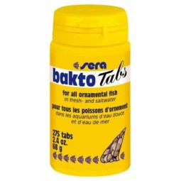 Сера Корм для рыб основной в таблетках BAKTO TABS 275 таблеток (S7480)