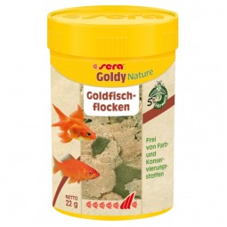 Сера Корм для золотых рыб в хлопьях GOLDY NATURE 100 мл 22 г (S32247)