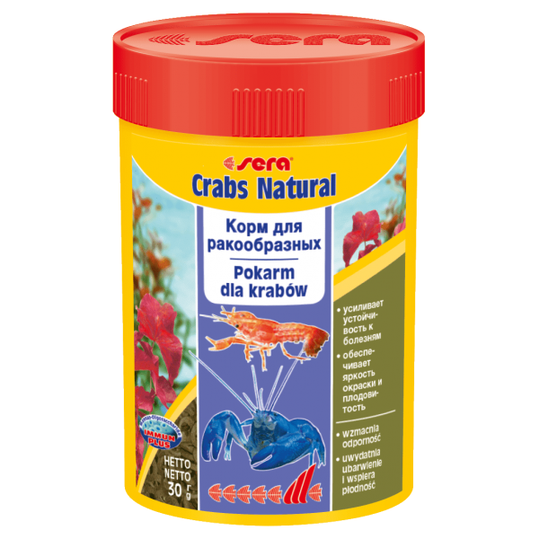 Сера Корм для раков и крабов CRABS NATURAL 100 мл 30 г (S0556)