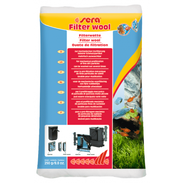 Сера Фильтрующая вата FILTER WOOL 250 г (S8463) Сера Фильтрующая вата FILTER WOOL 250 г (S8463)