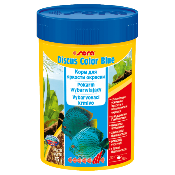 Сера Корм для дискусов DISCUS COLOR BLUE 100 мл 45 г (S0324)
