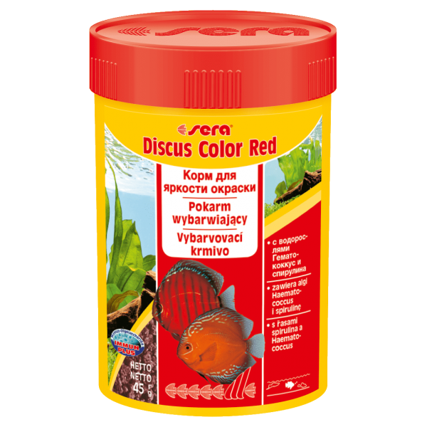 Сера Корм для дискусов DISCUS COLOR RED 100 мл 48 г (S0332)